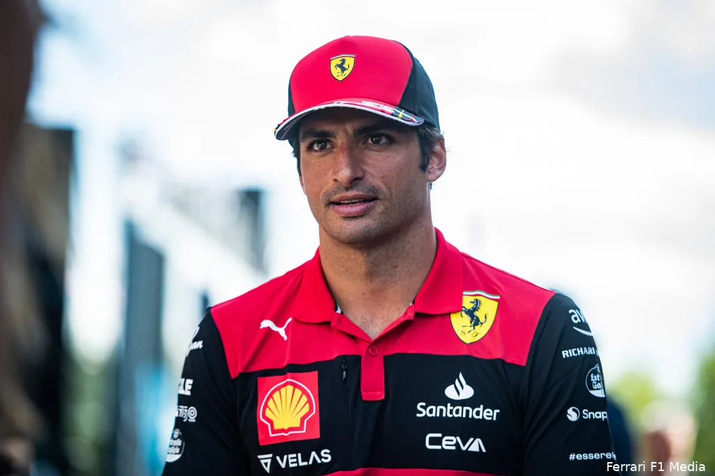 Carlos Sainz Ferrari F1 GP België 2022 3