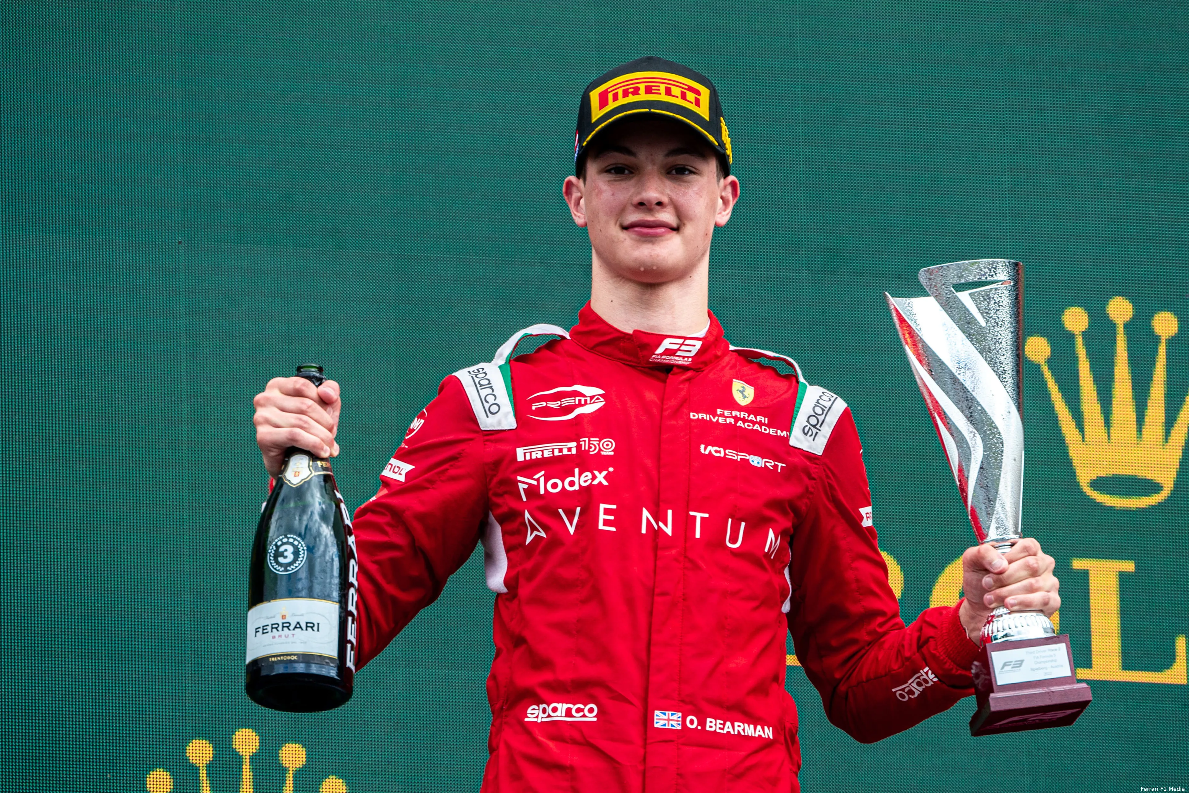 oliver bearman ferrari driver academy prema racing