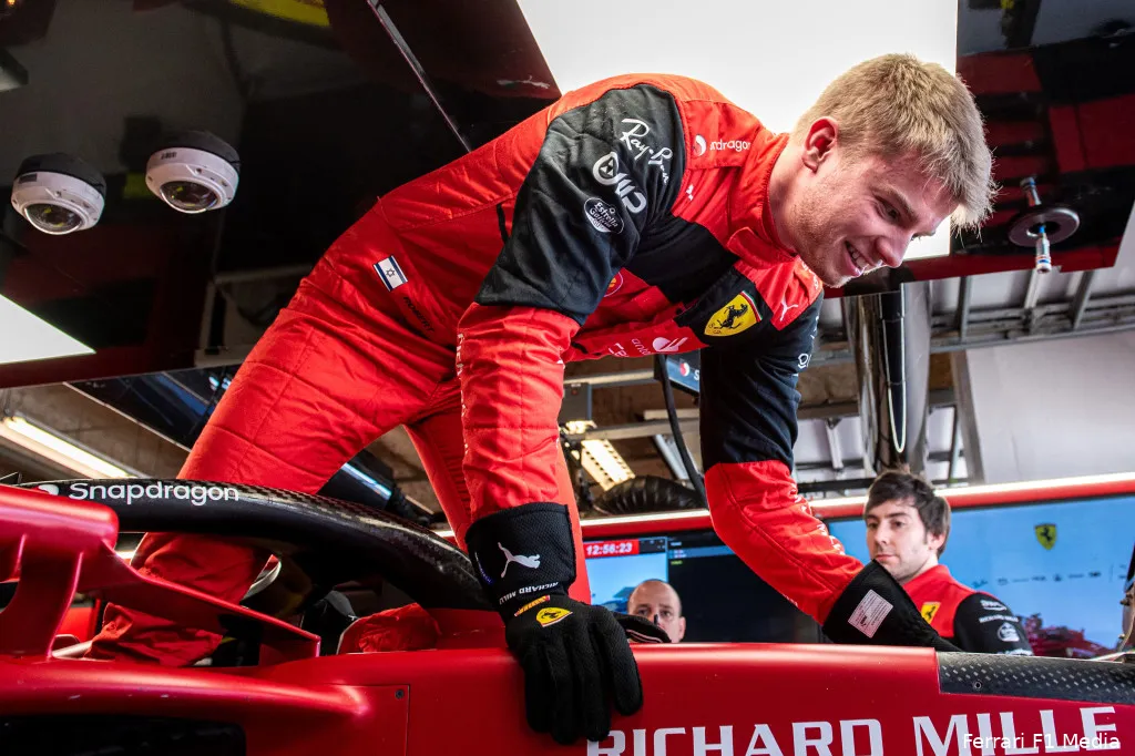 Robert Shwartzman F1 75 Ferrari GP Verenigde Staten 2022