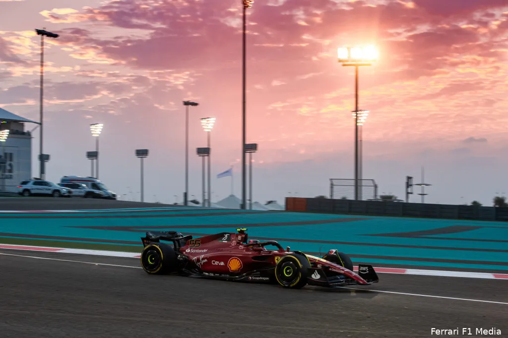 Carlos Sainz F1 75 Ferrari GP Abu Dhabi 2022 1