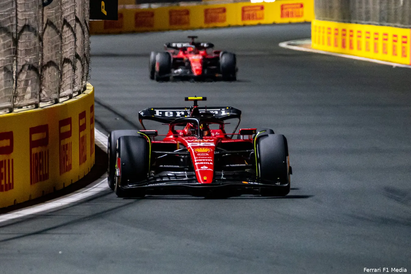 carlos sainz charles leclerc jeddah