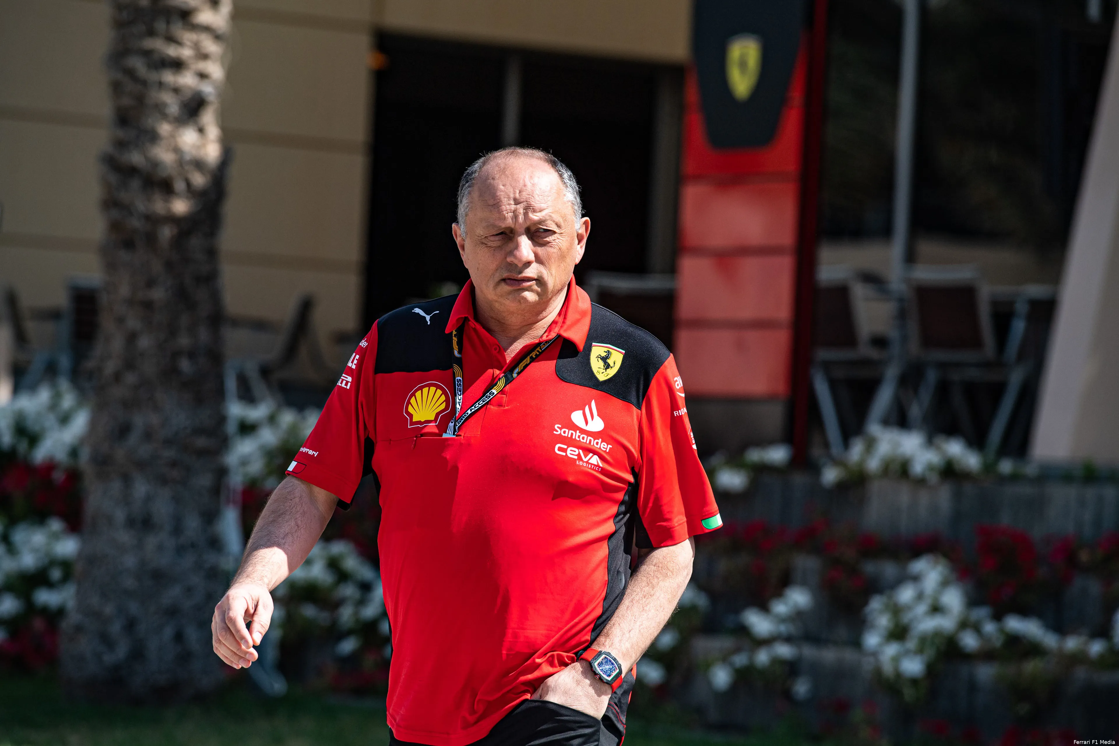 frederic vasseur ferrari f1 gp bahrein 2023