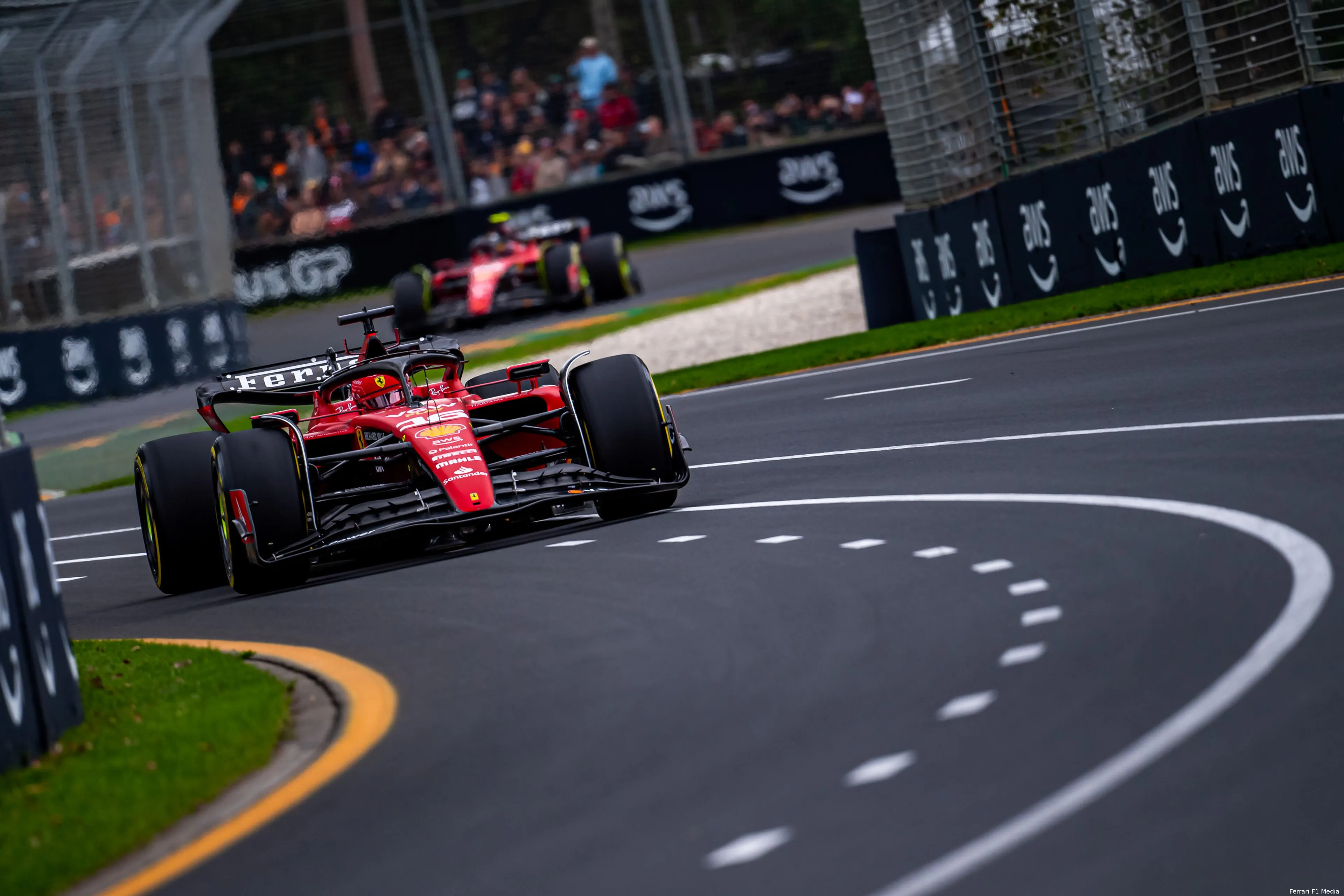 scuderia ferrari australian gp report