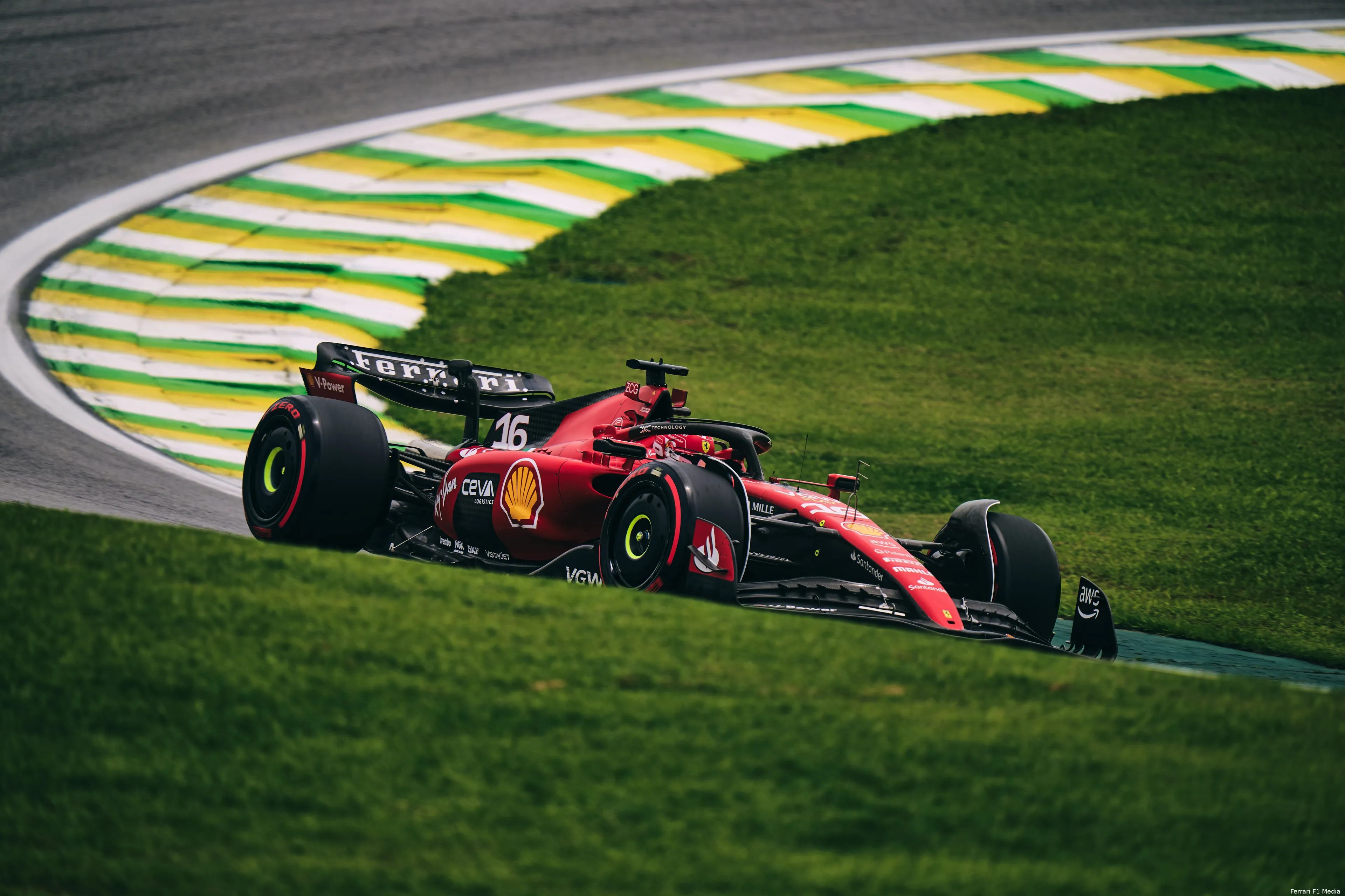 charles leclerc ferrari brazilie 2023 11