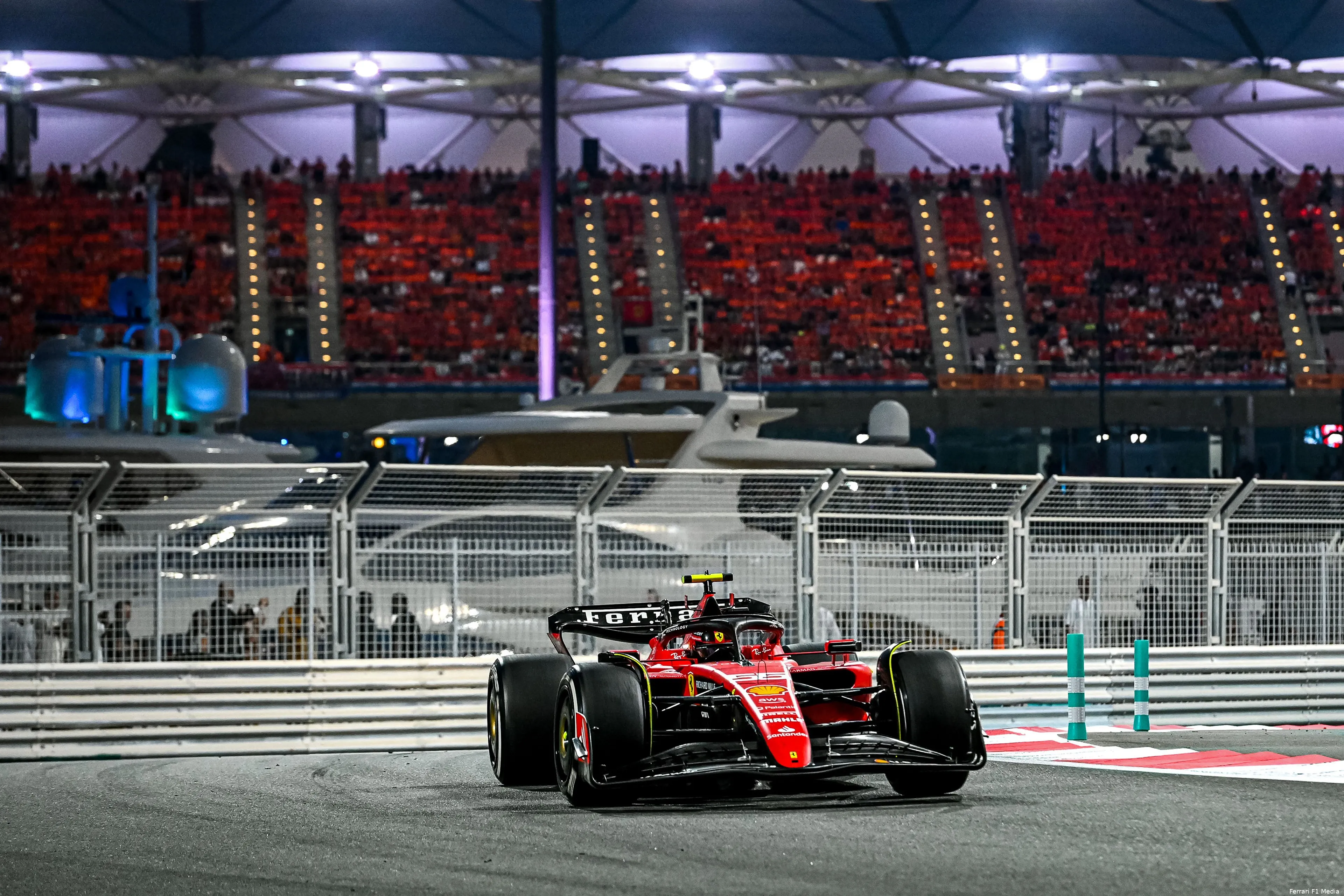 ferrari abu dhabi zondag 2023