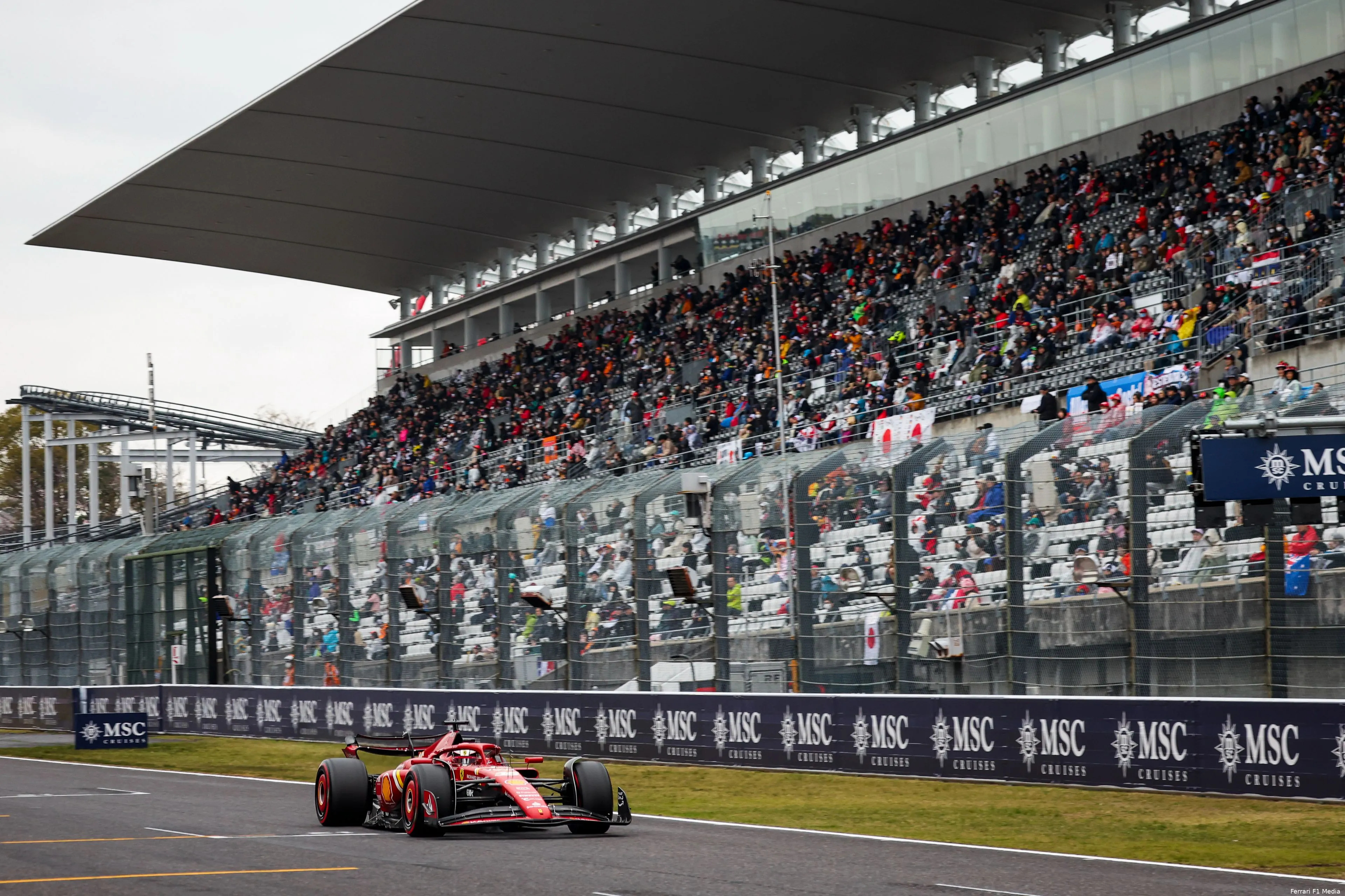 sainz leclerc japan 2024 ferrari kwalificatie