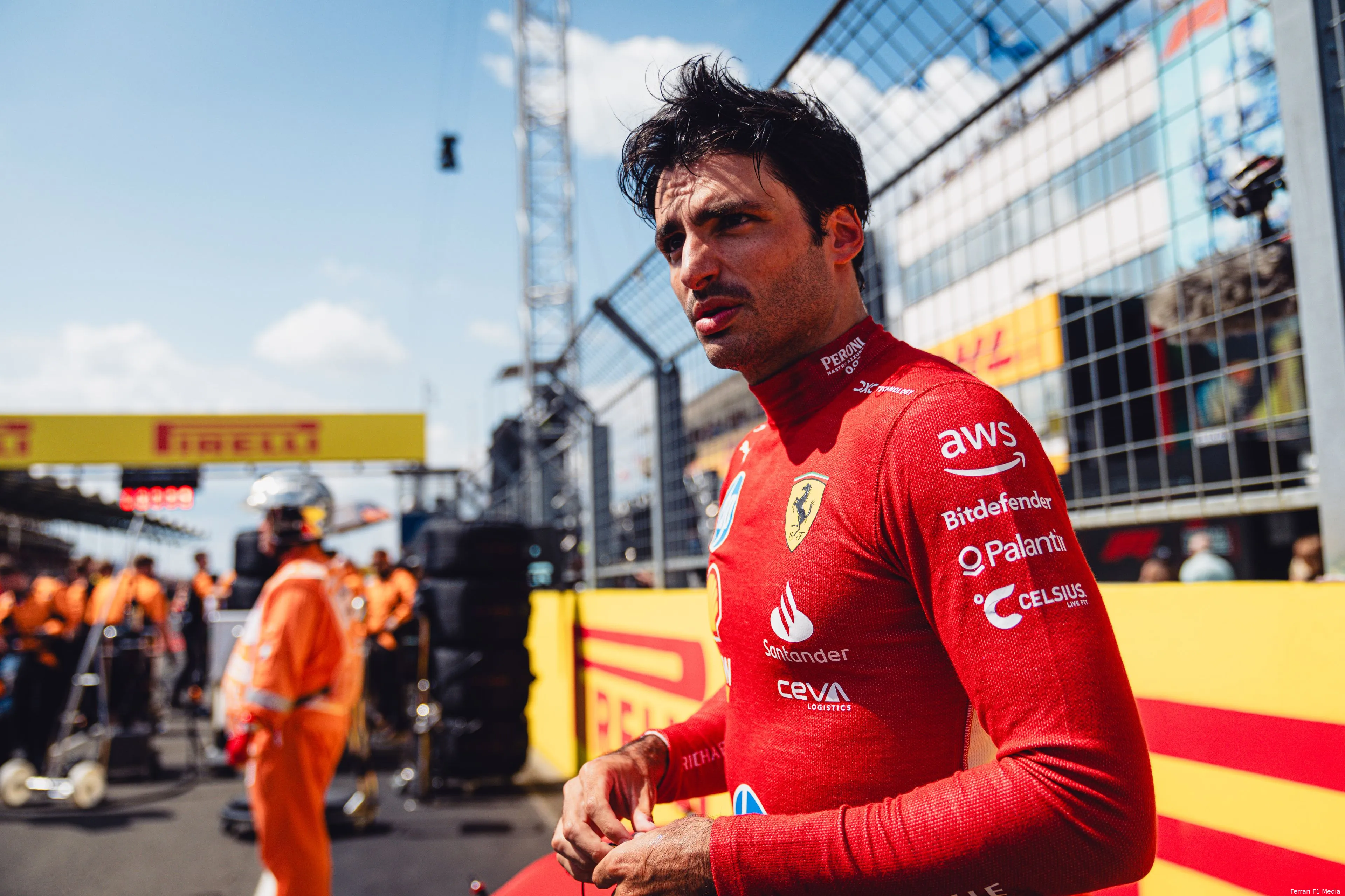 carlos sainz ferrari gp hongarije 2024 5