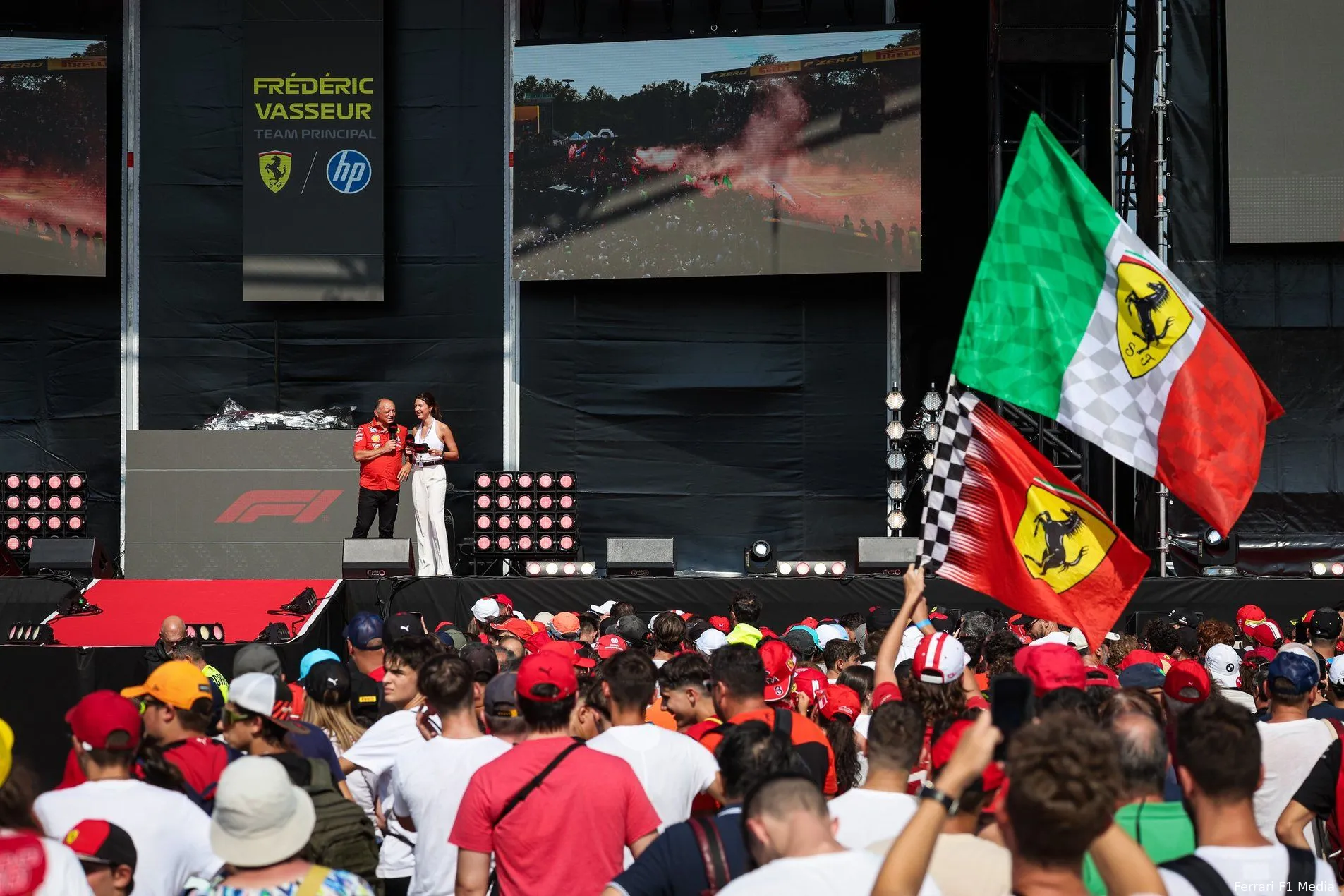 fred vasseur ferrari gp italie vrijdag 2024 2