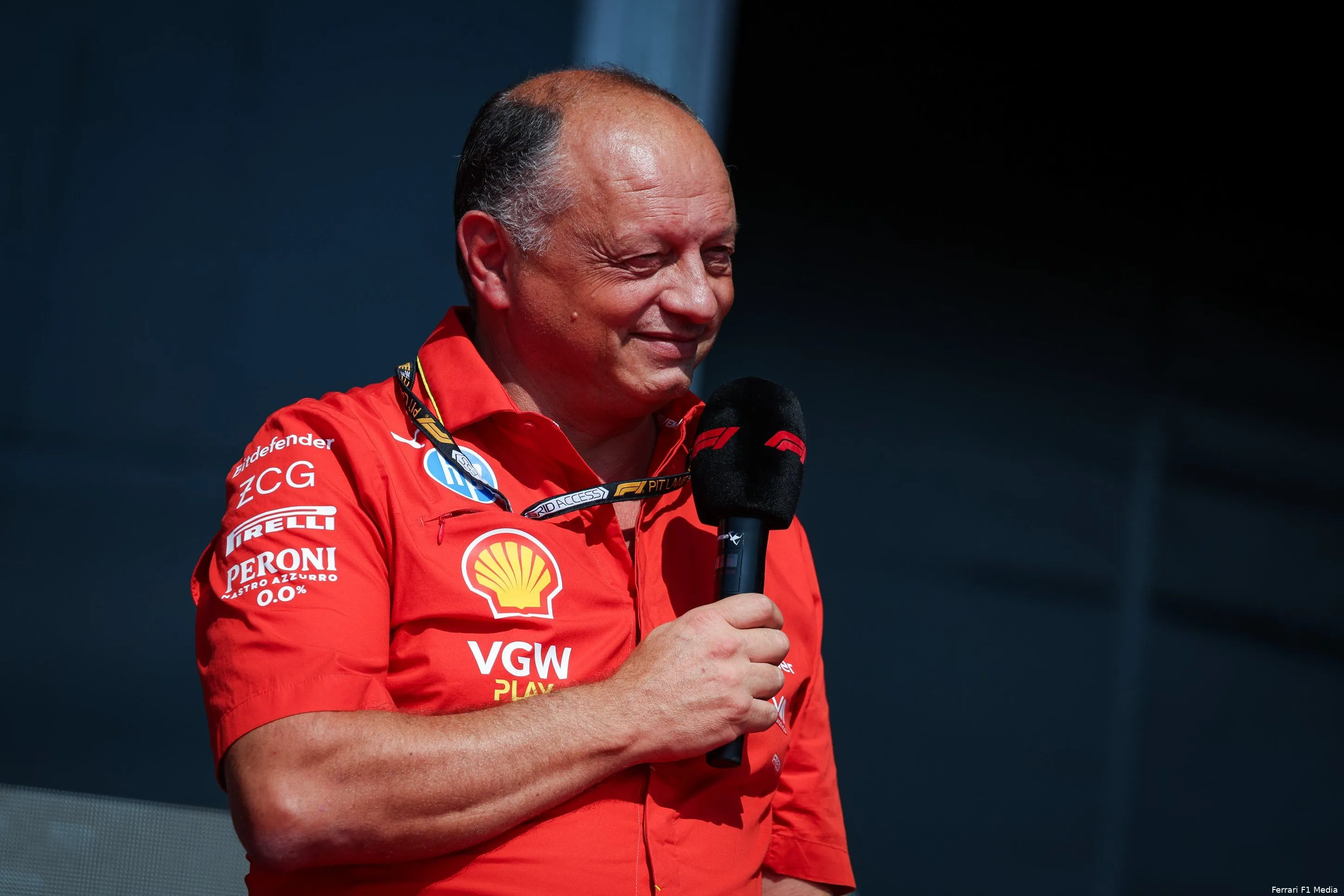 fred vasseur ferrari gp italie vrijdag 2024 3