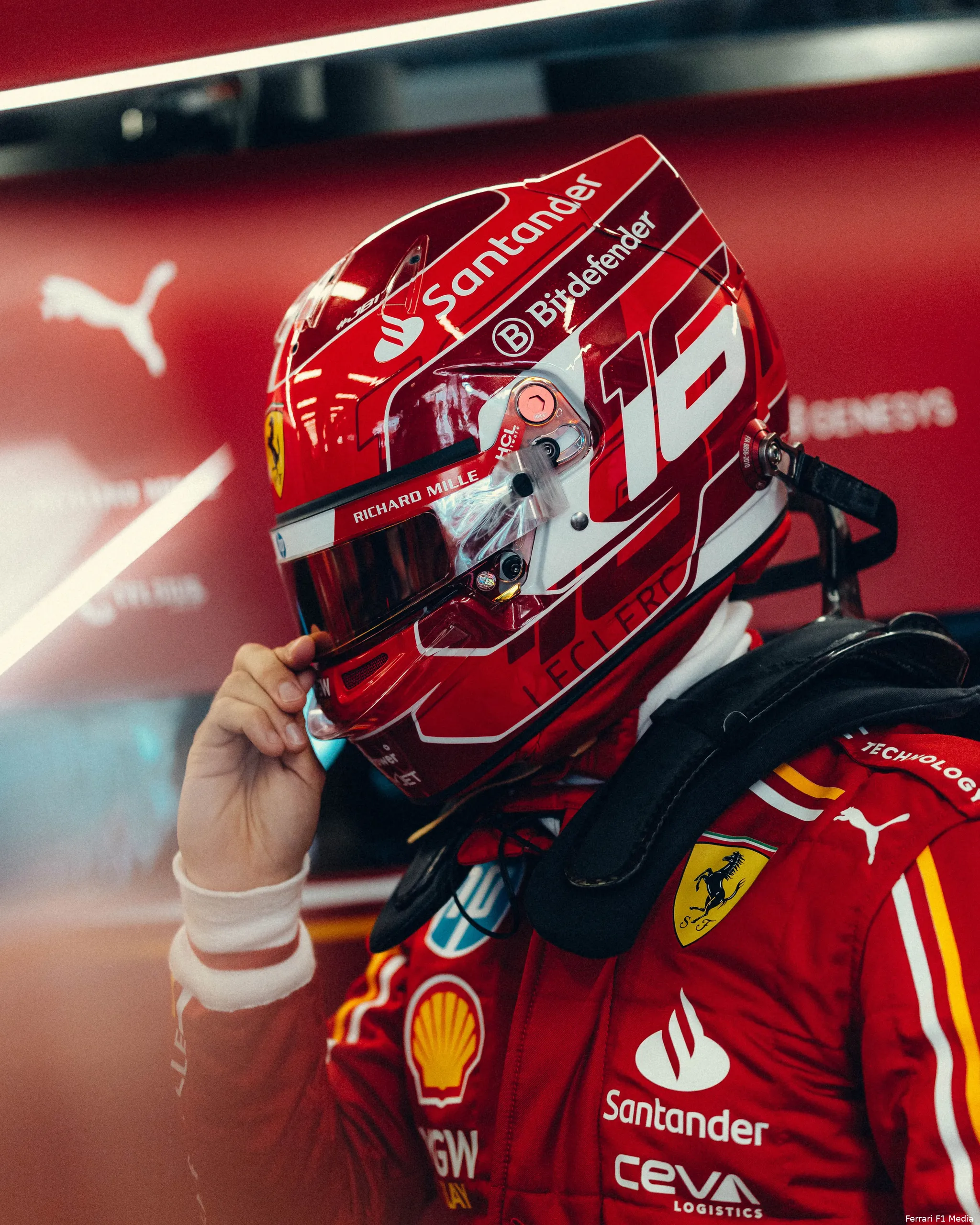 ferrari bakoe azerbeidzjan 2024 charles leclerc 3