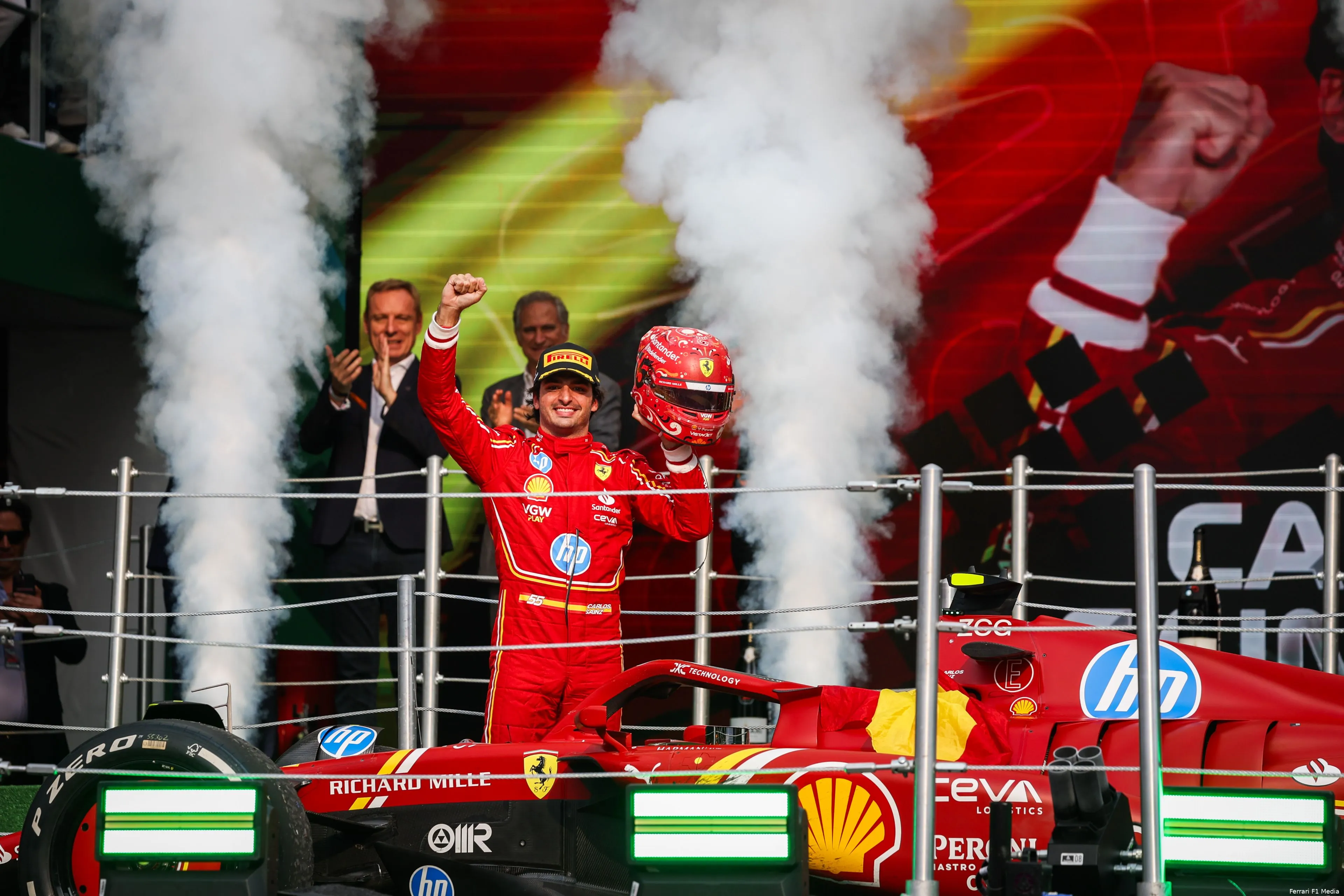carlos sainz mexico 2024 ferrari racedag zege