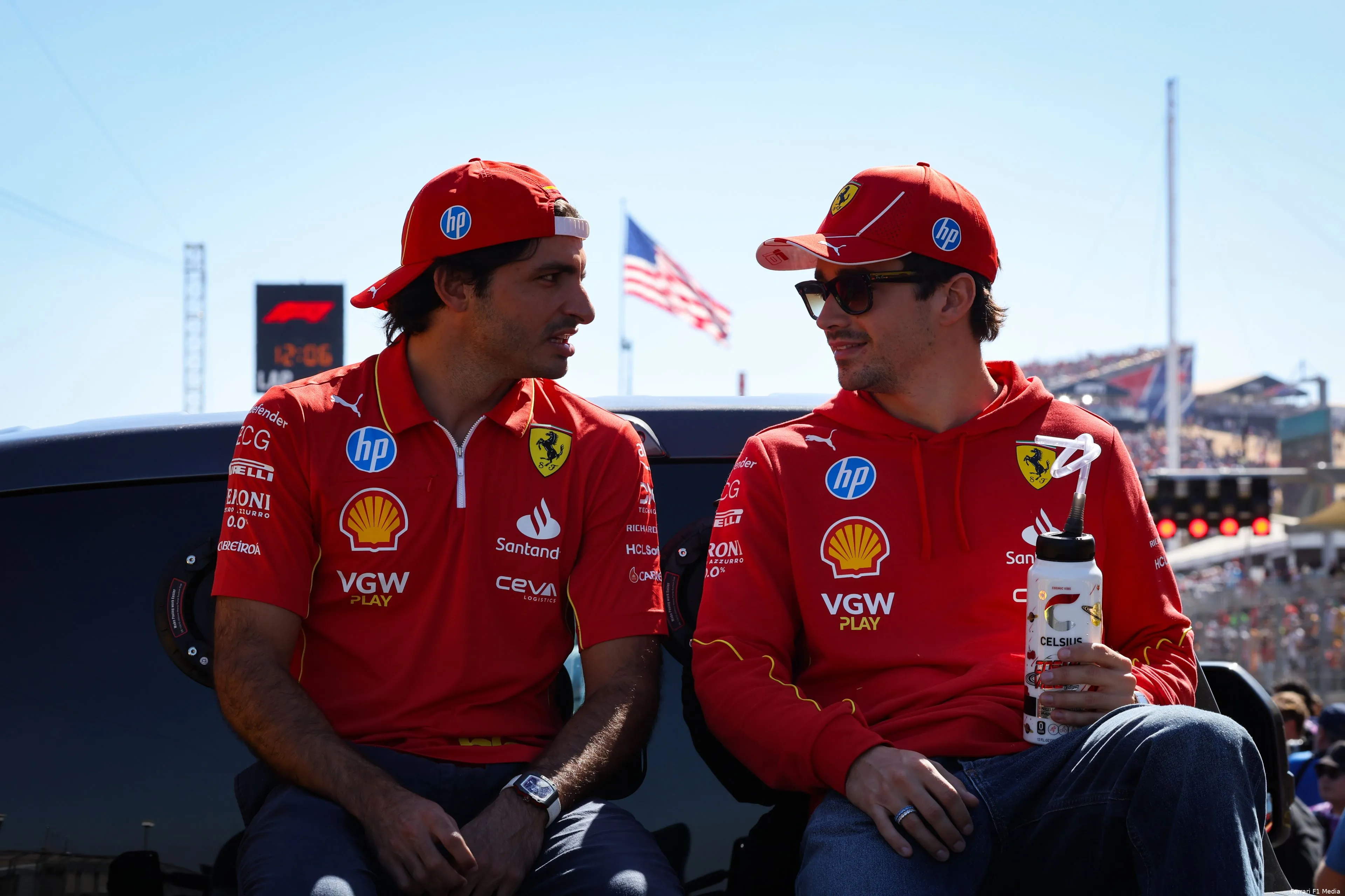 leclerc zondag austin ferrari leclerc zondag austin ferrari sainz 2