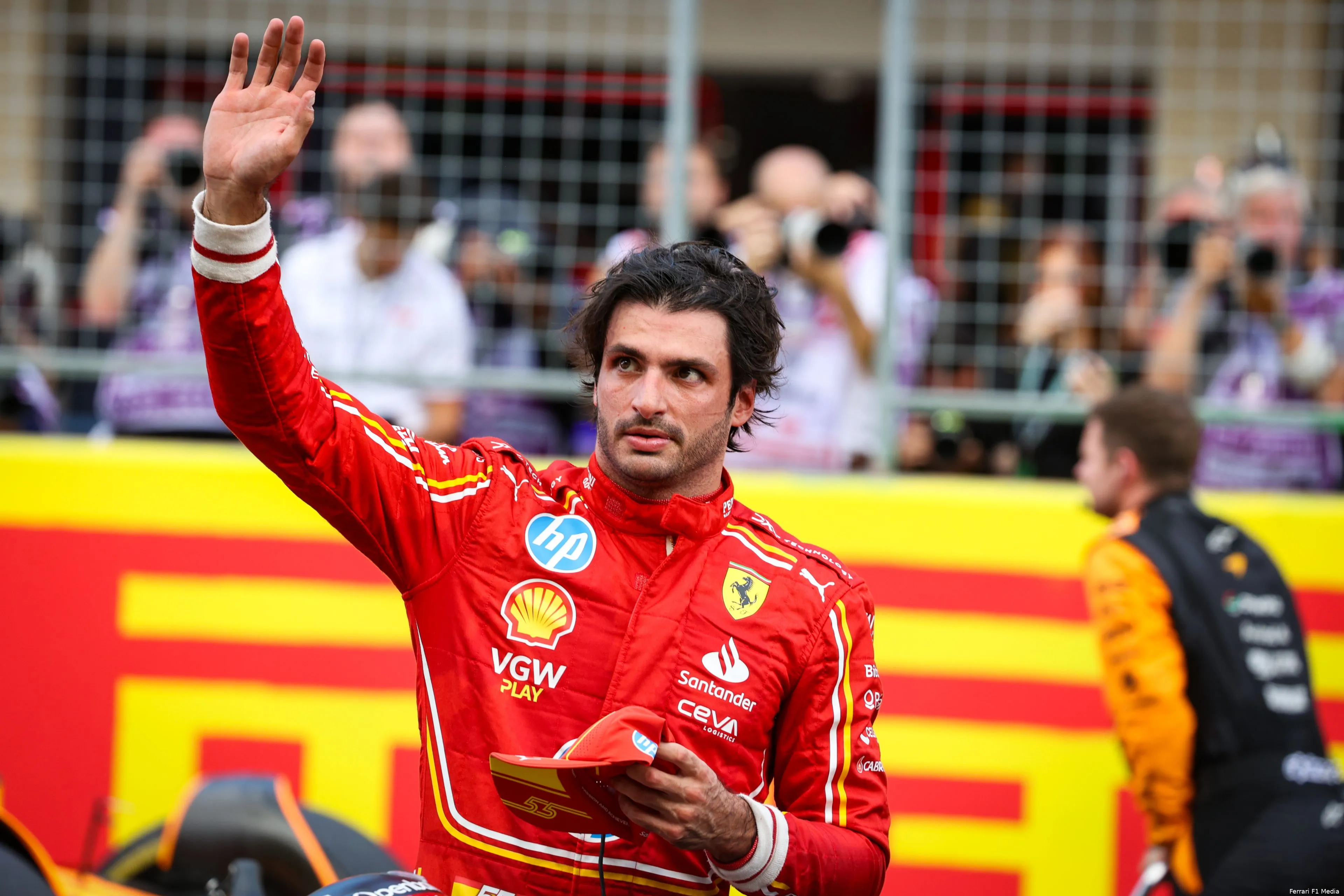 sainz ferrari zondag austin 12