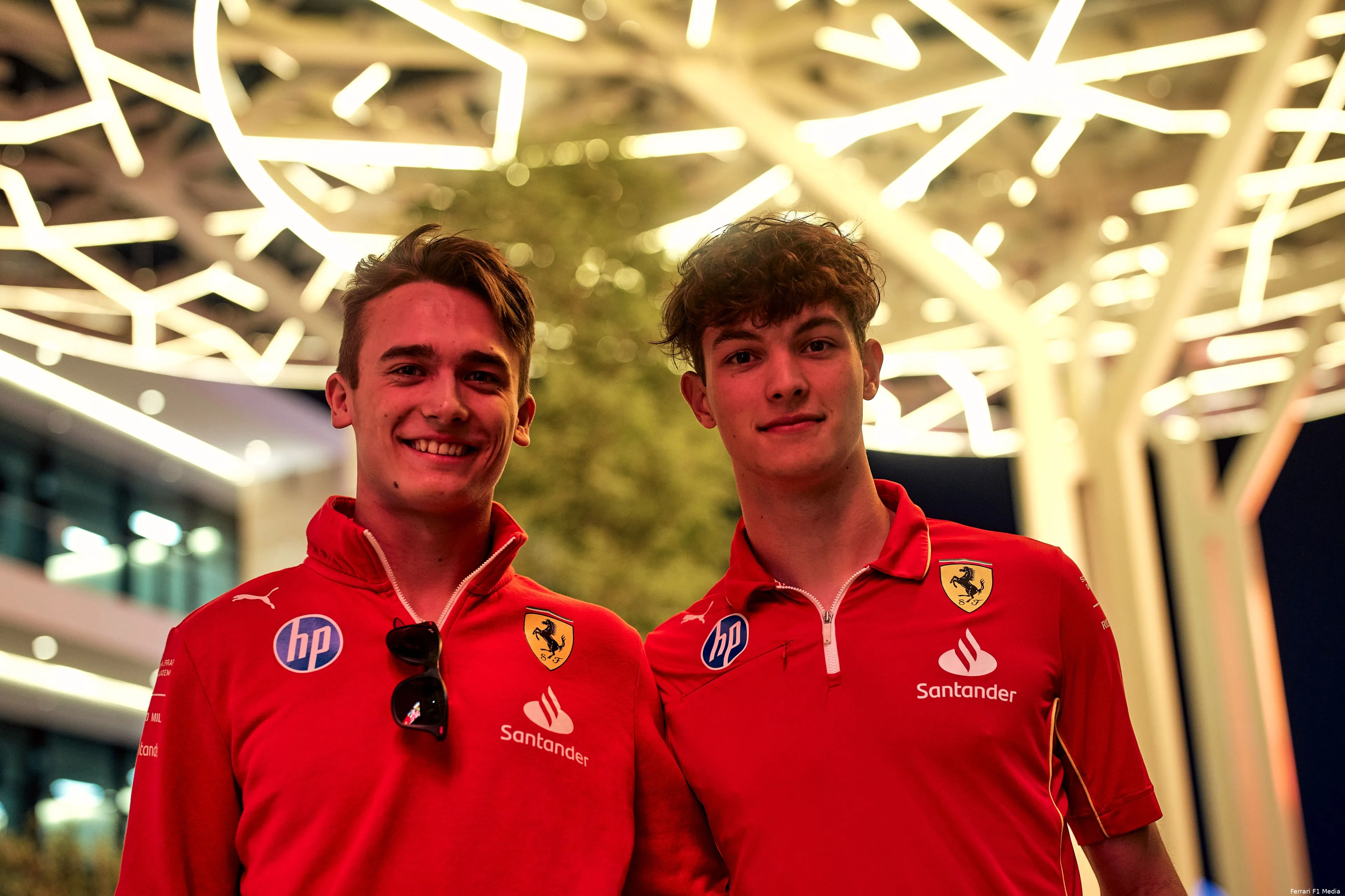 oliver bearman ferrari dino beganovic formule 2 qatar