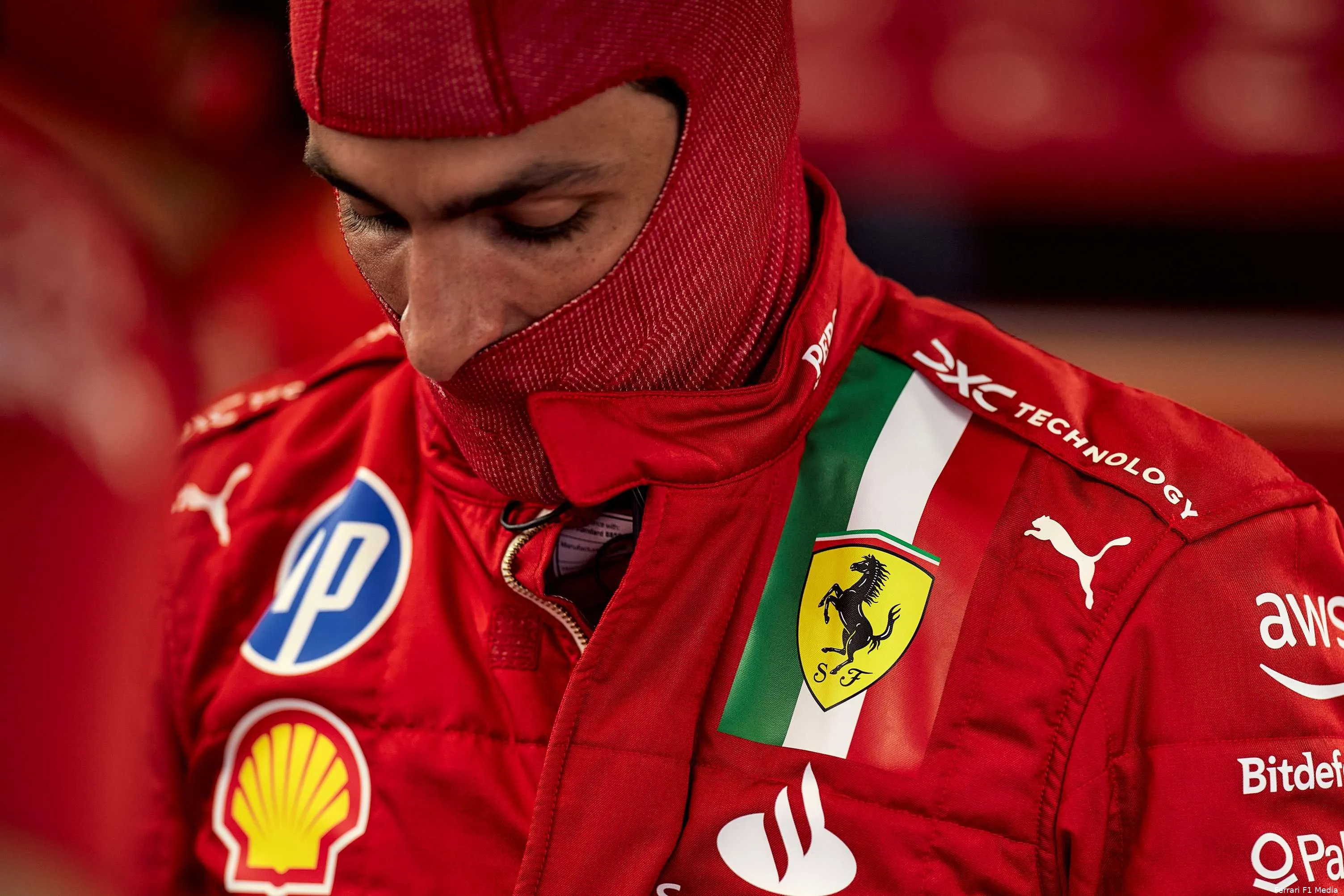 carlos sainz ferrari gp abu dhabi friday 2024 2