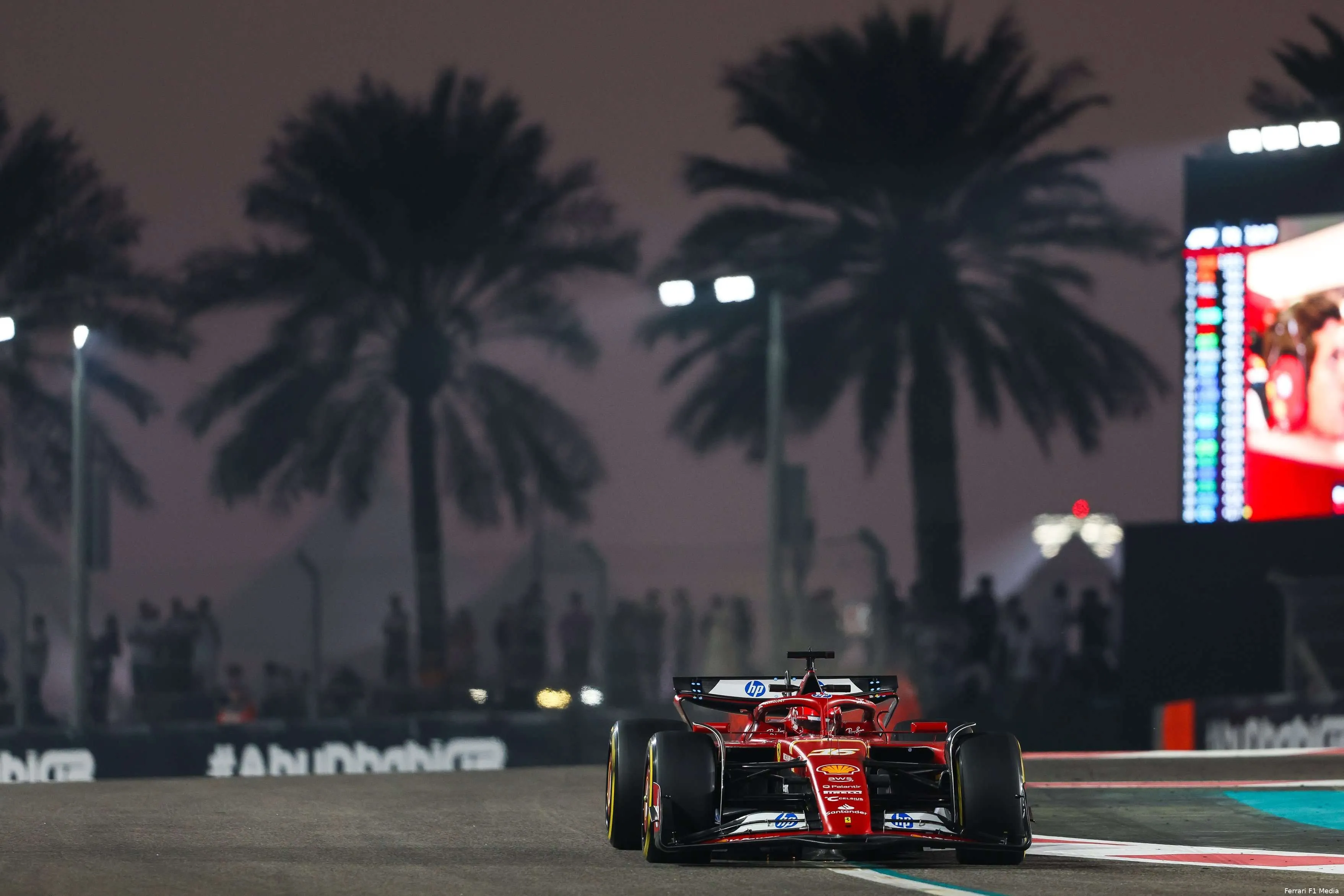 charles leclerc ferrari gp abu dhabi friday 2024 2 4