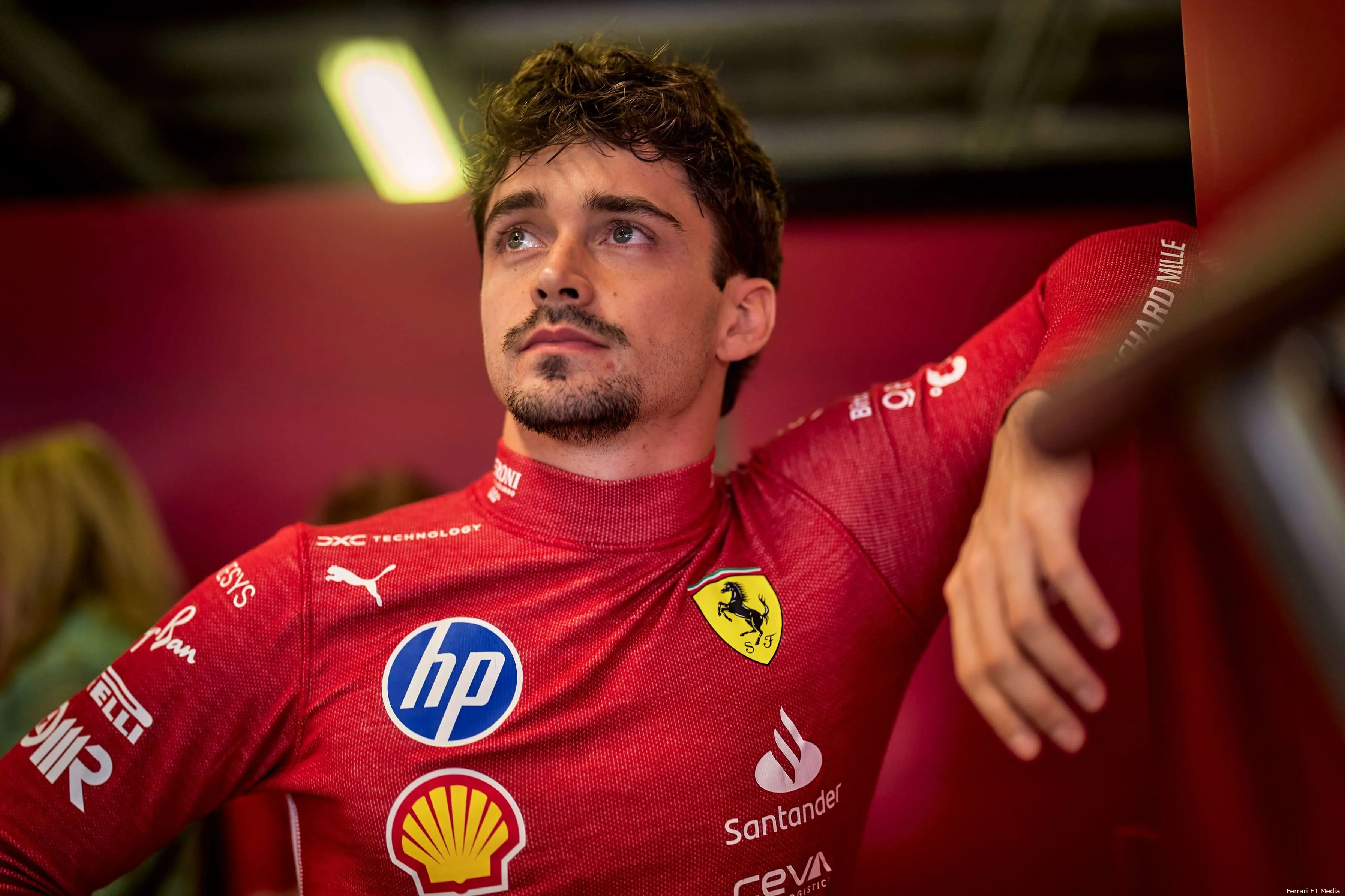 charles leclerc ferrari gp abu dhabi friday 2024 5