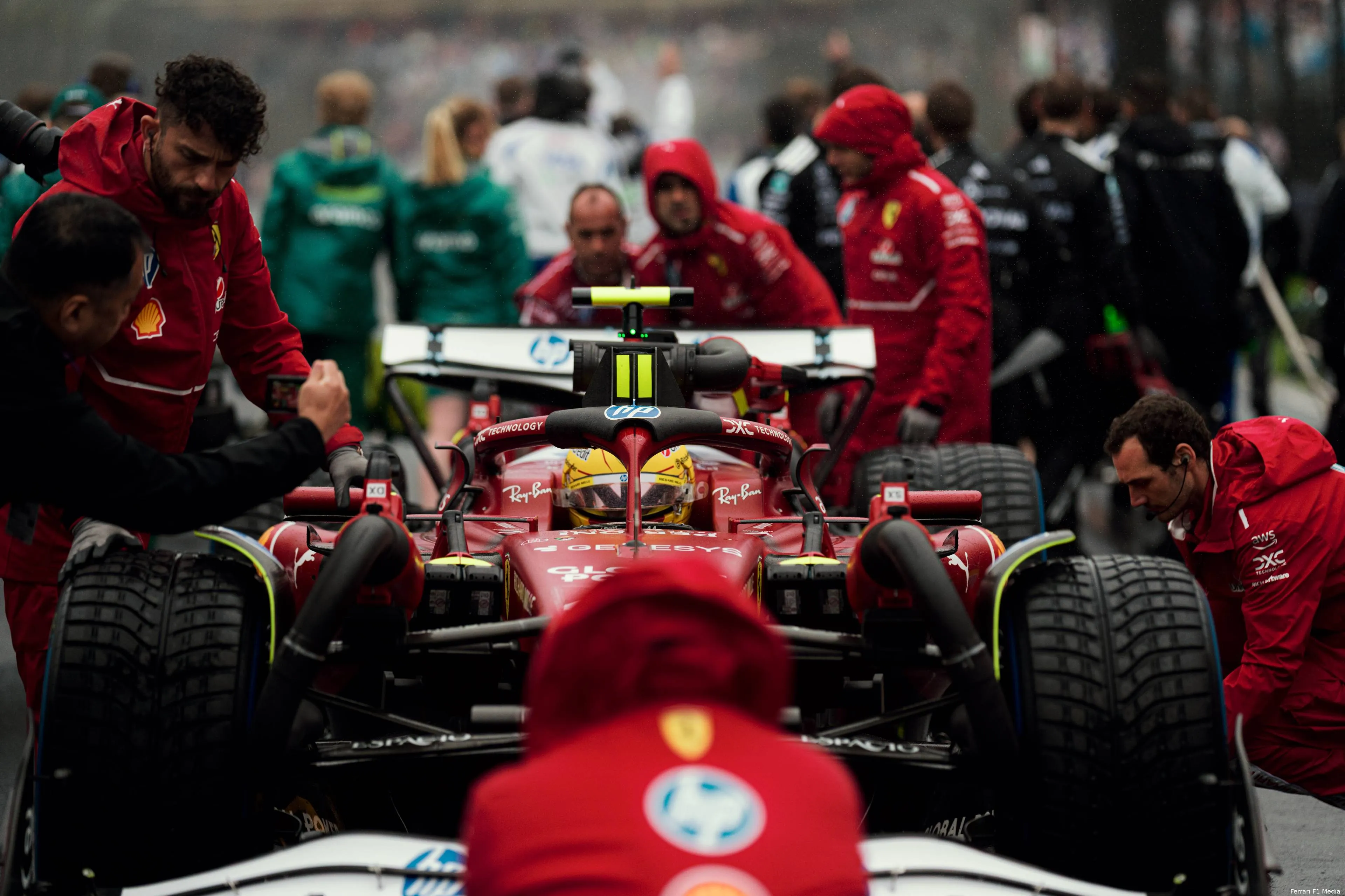 lewis hamilton ferrari gp australie zondag 2025 4