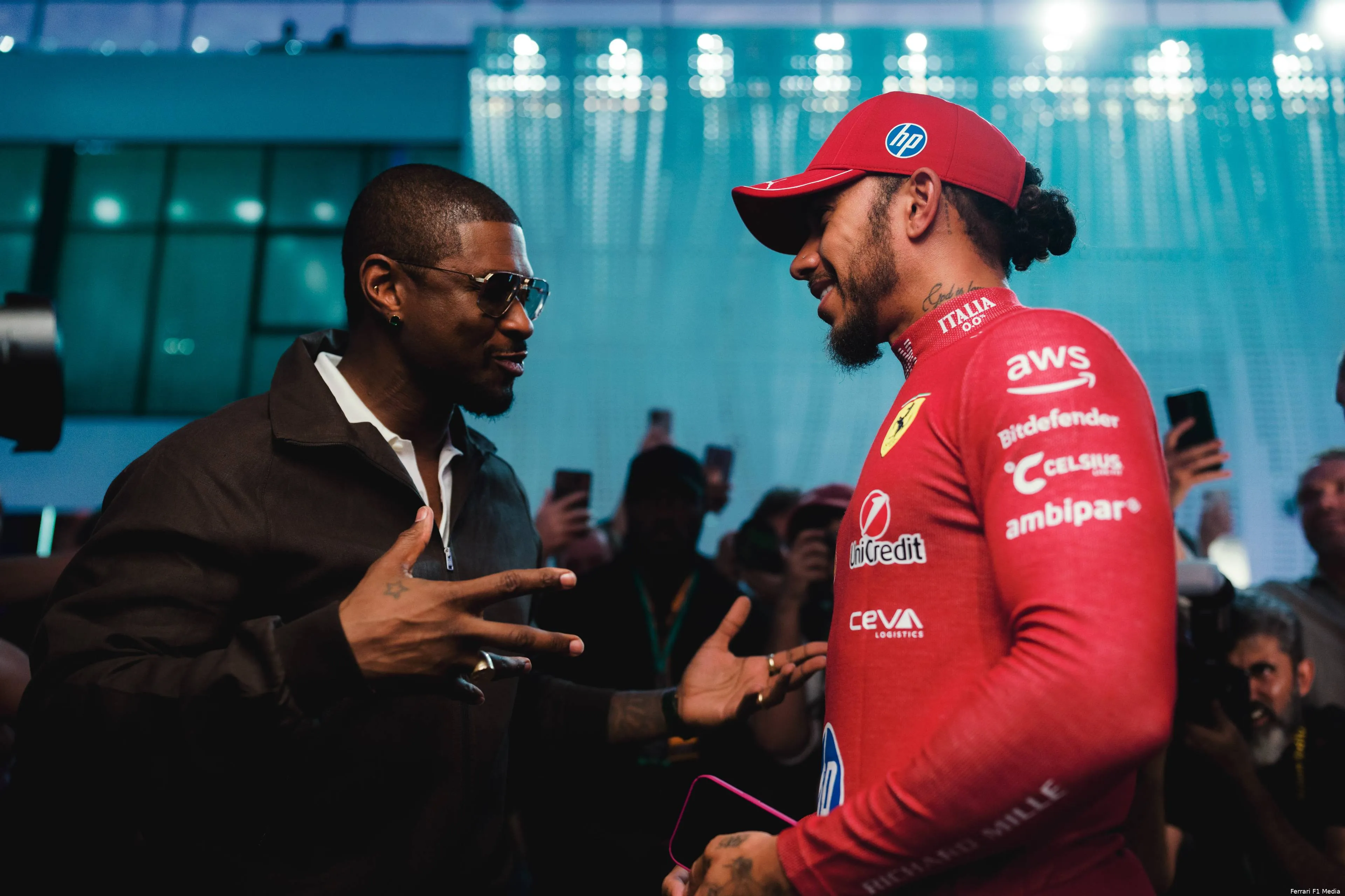 hamilton ferrari saoedi arabie zondag 4