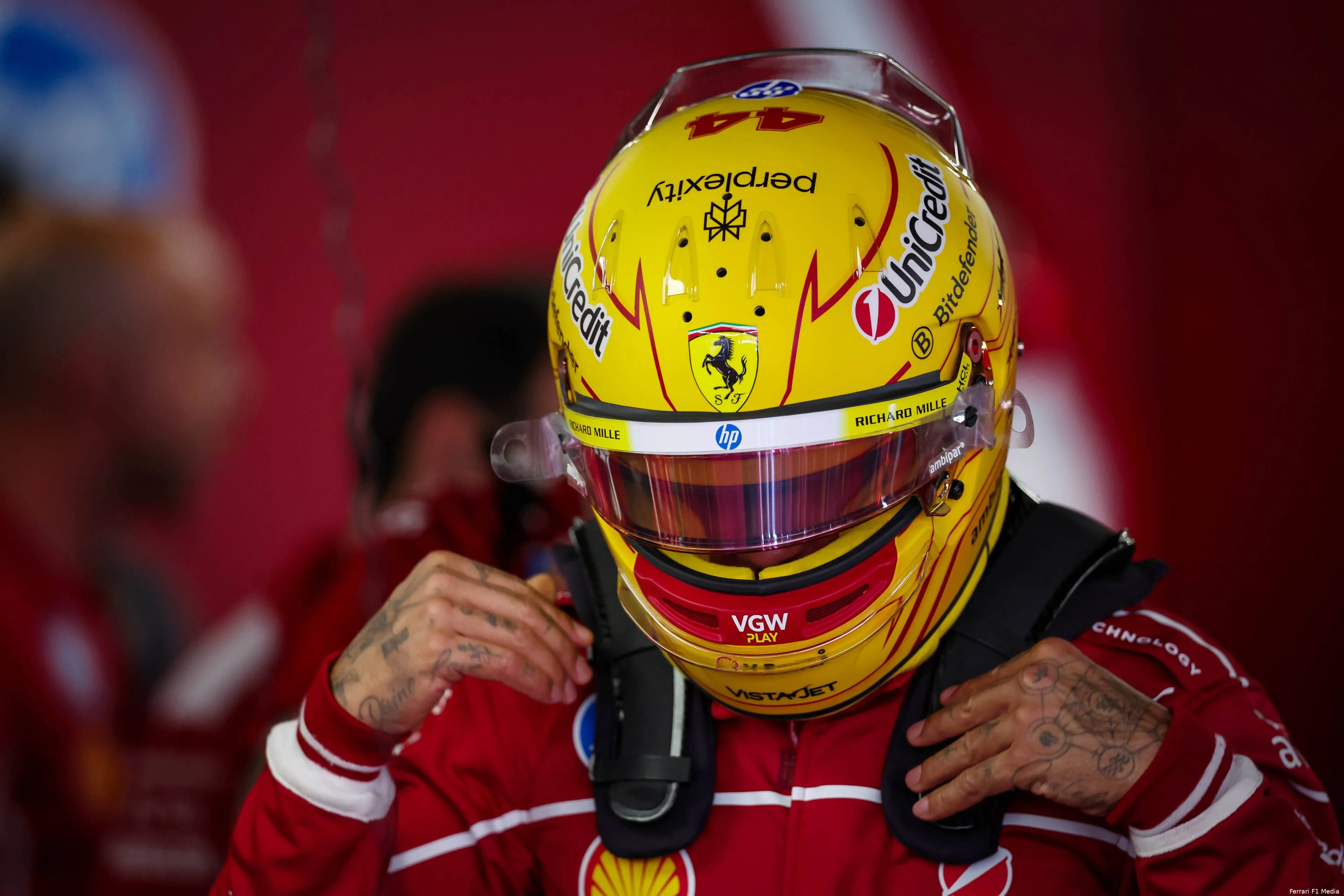 ferrari lewis hamilton gp spanje 2025