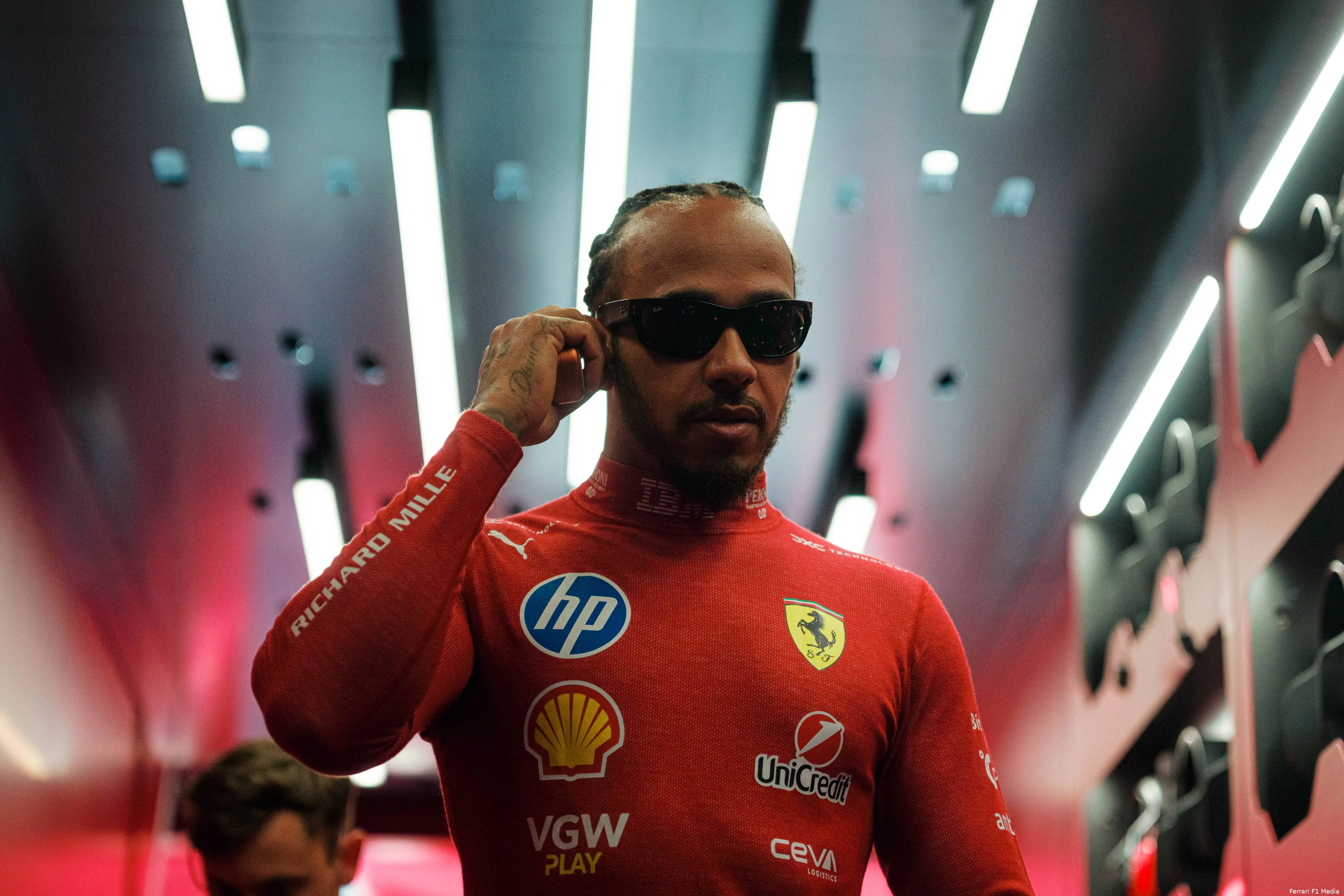 ferrari lewis hamilton gp spanje 2025