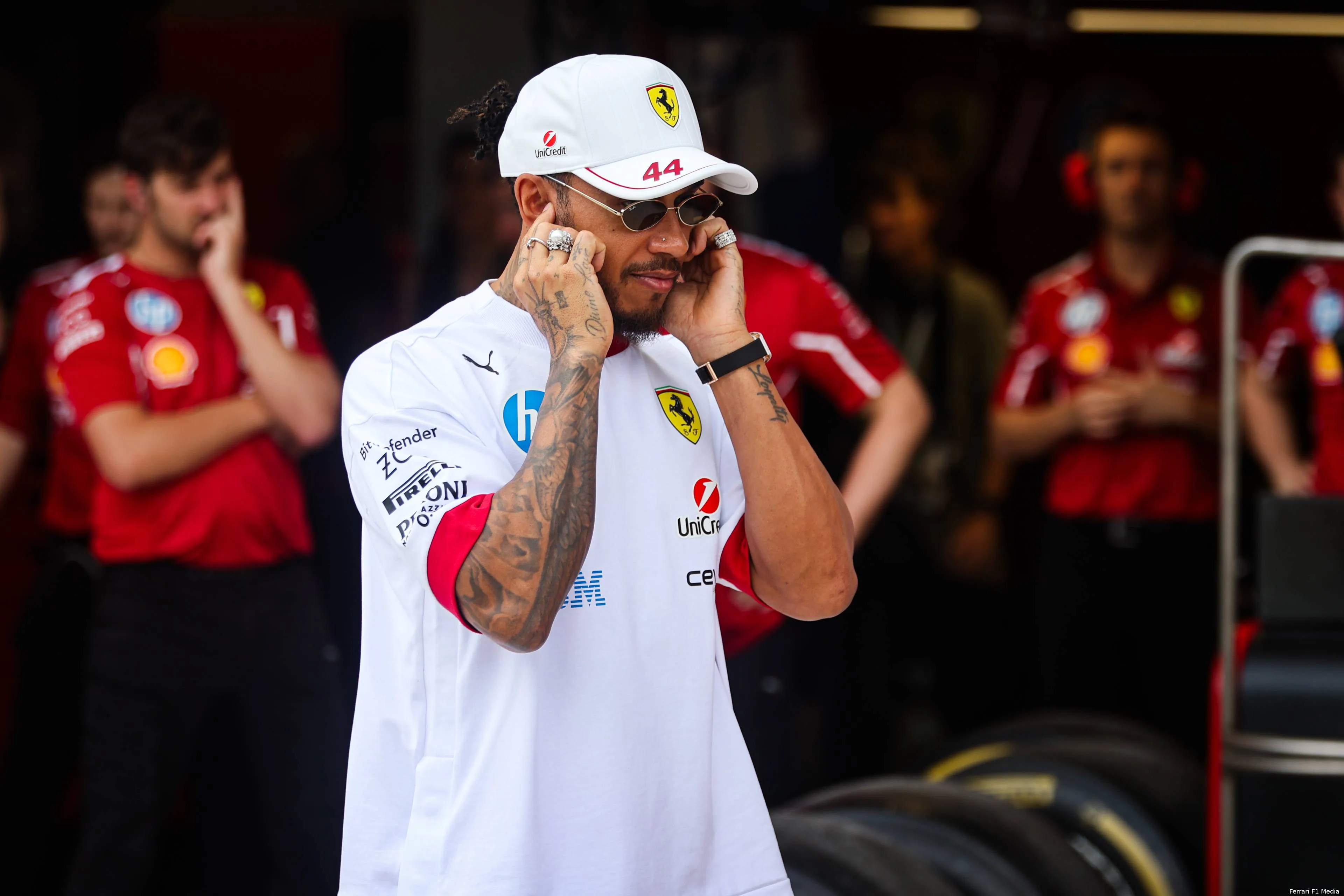 lewis hamilton ferrari 2025 miami donderdag