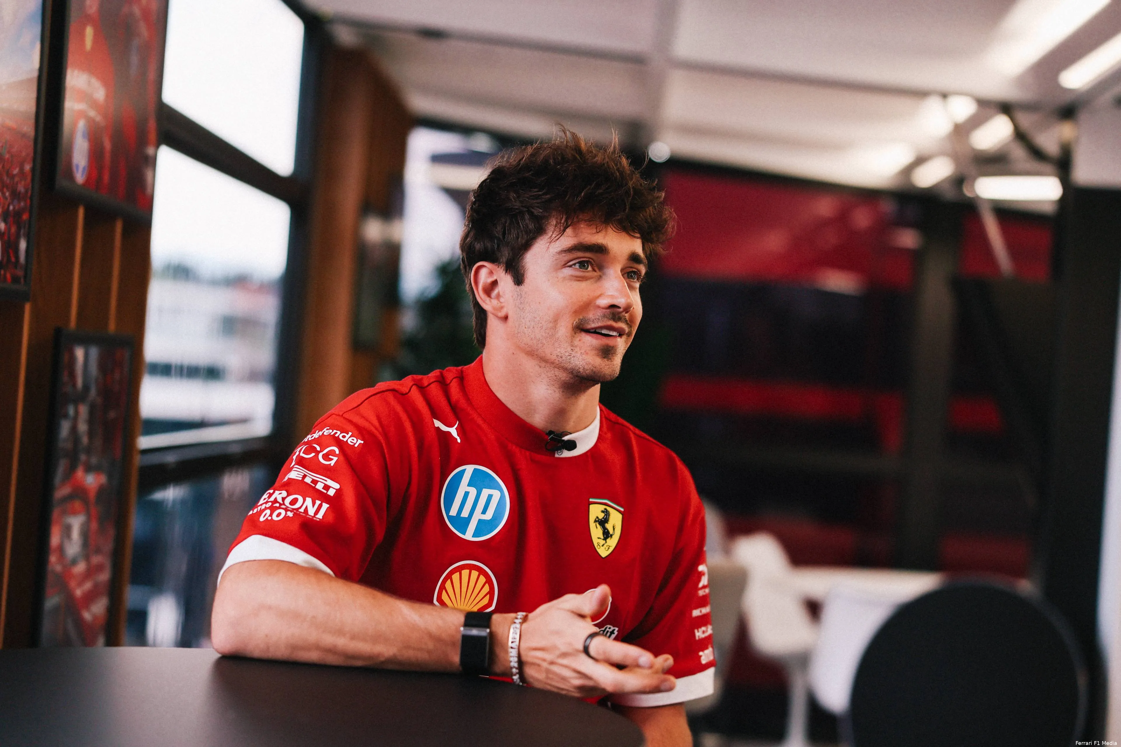ferrari charles leclerc gp oostenrijk 2025 vrijdag 3