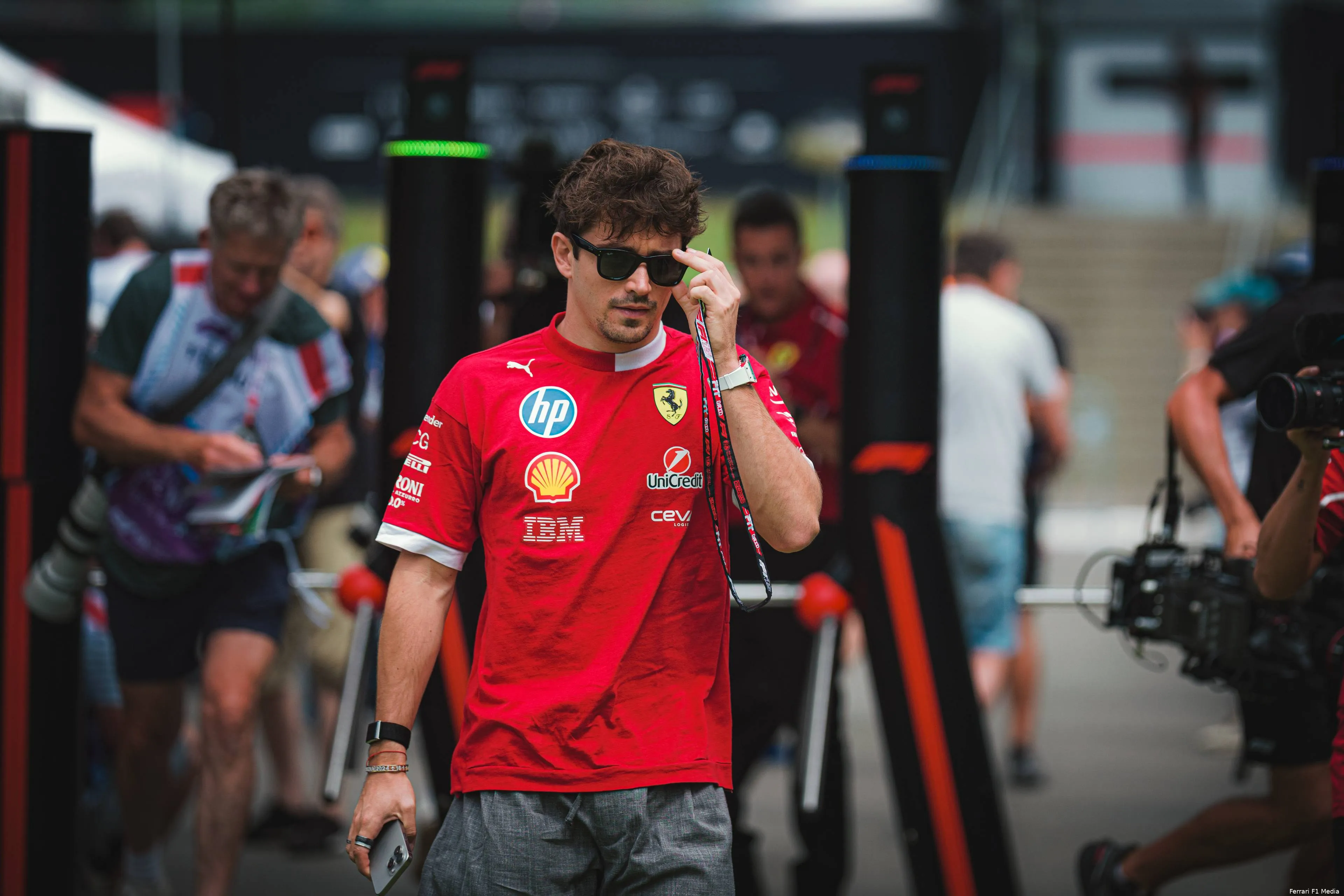 ferrari charles leclerc gp oostenrijk 2025 vrijdag 4
