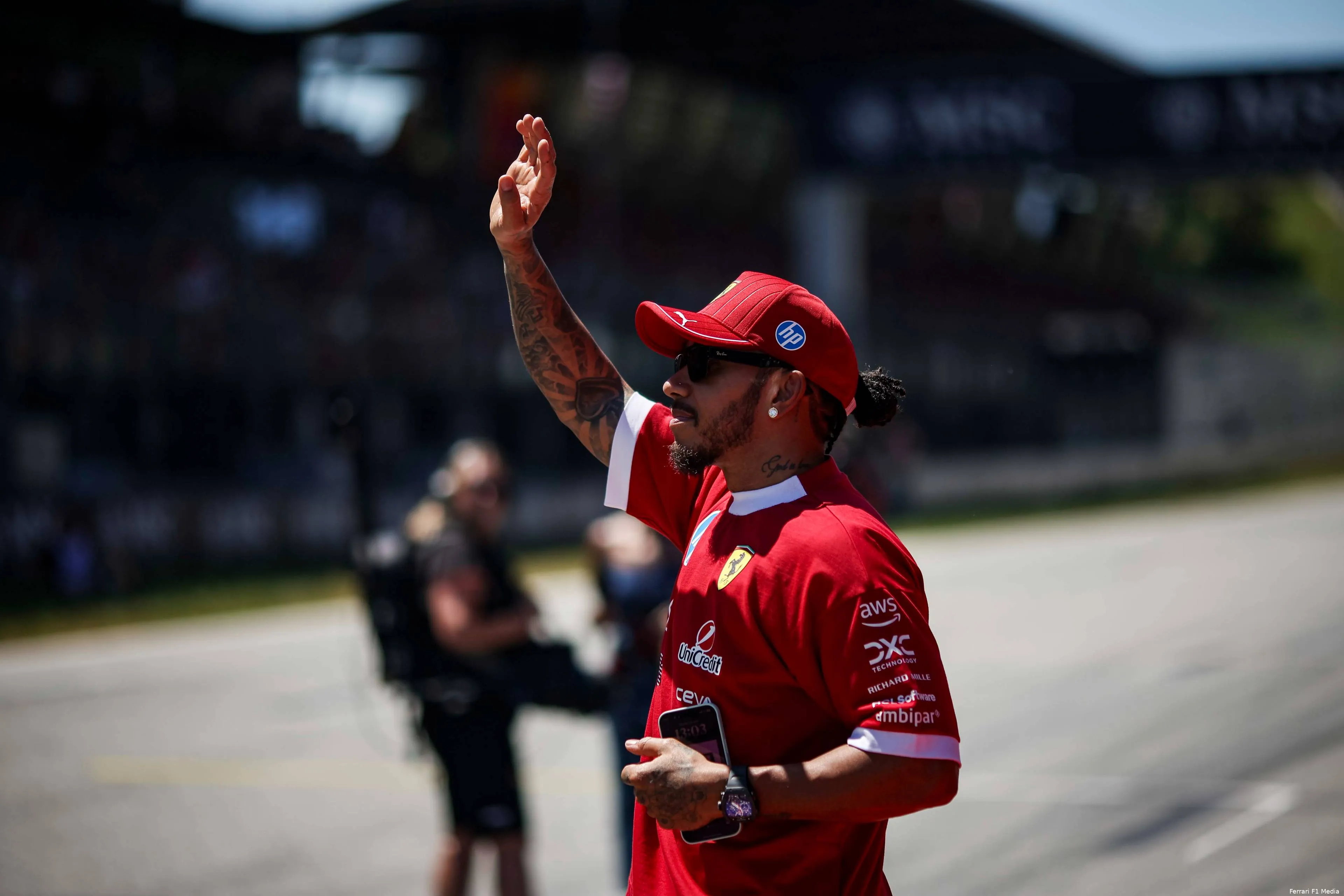 lewis hamilton ferrari gp oostenrijk 2025 zondag 3