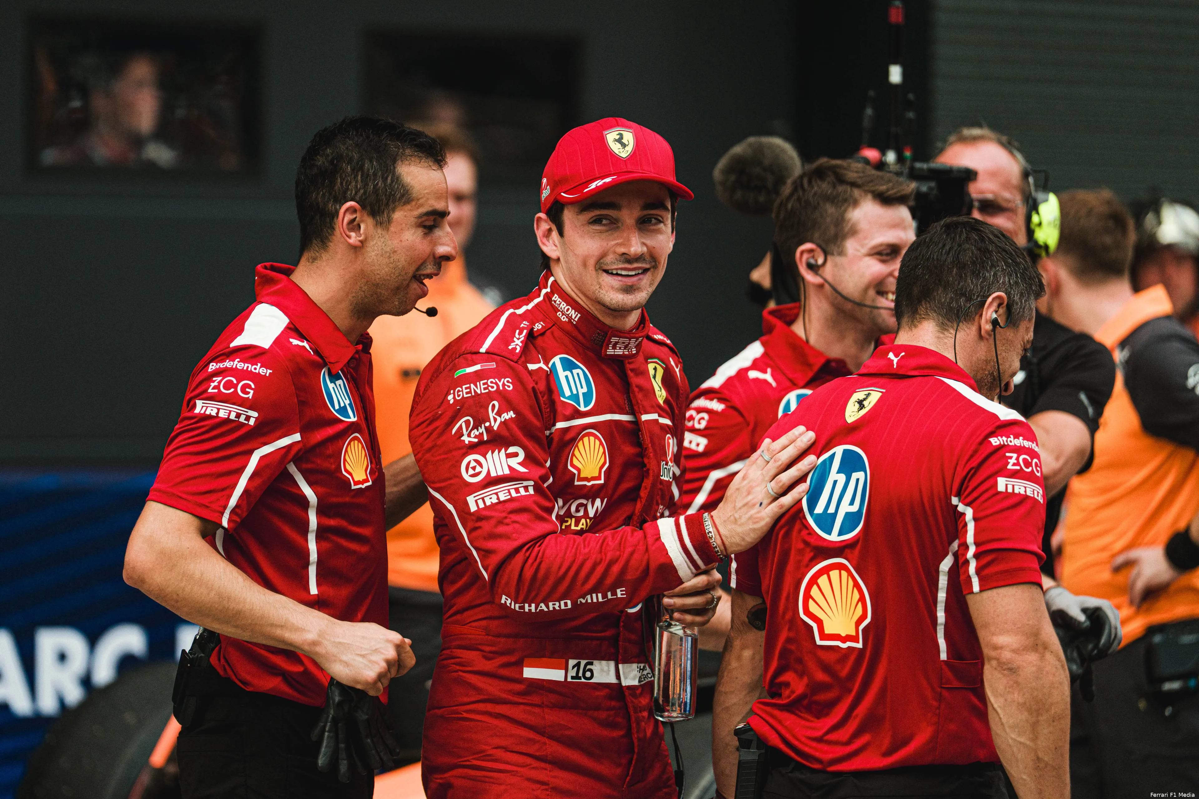 ferrari-charles-leclerc-gp-hongarije-2025-zaterdag-pole-position