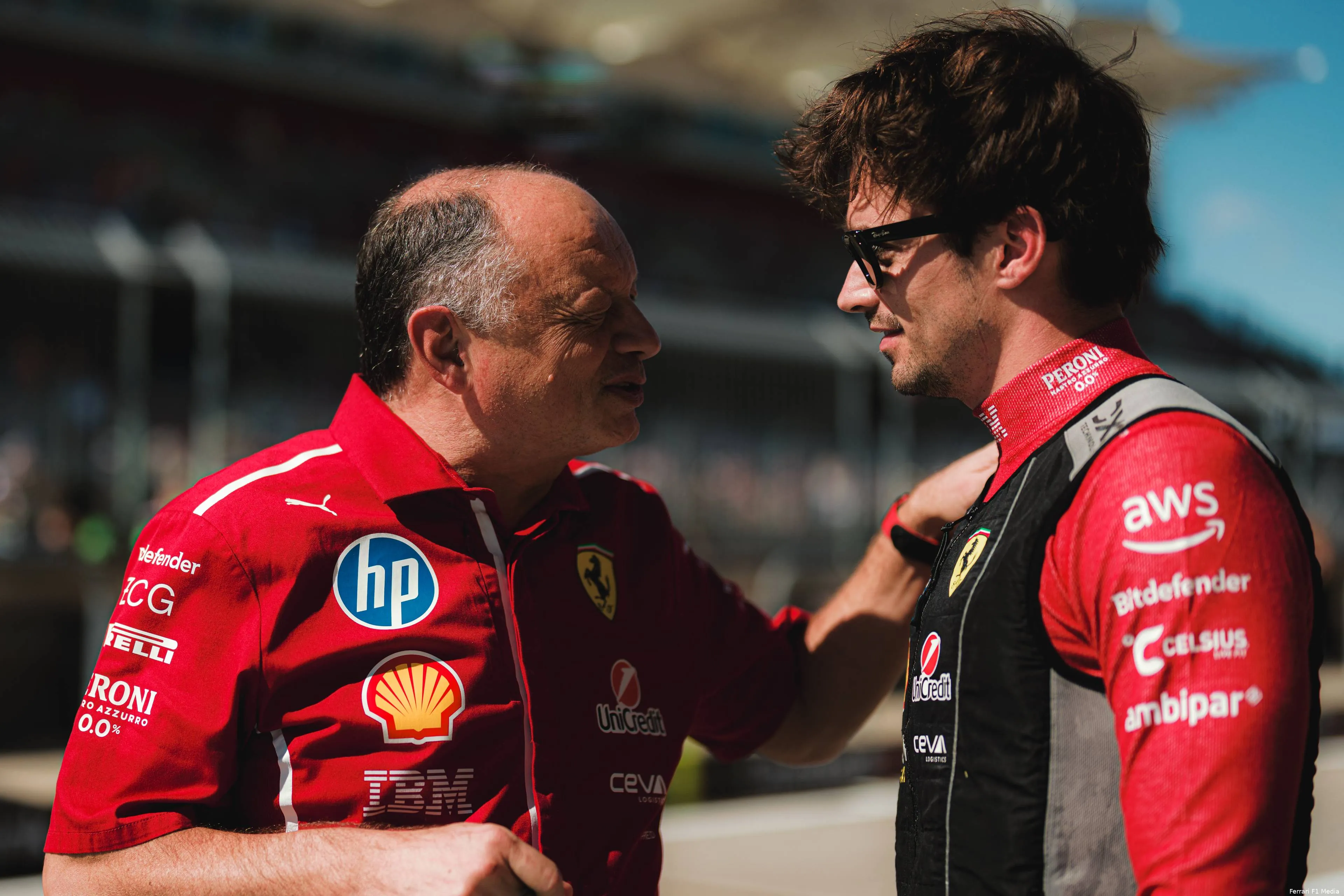 frédéric-vasseur-charles-leclerc-ferrari-cota-zondag-2025