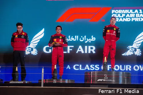 <i>Het seizoen begon perfect voor Ferrari in 2022.&nbsp;</i>