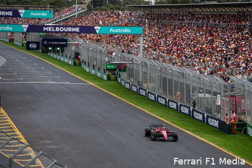<i>Charles Leclerc reed een eenzame en dominante race in zijn Ferrari-bolide, waardoor hij zijn tweede overwinning van dit F1-seizoen boekte. (Foto: Ferrari F1 Media)</i>