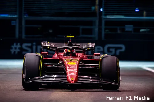carlos sainz f1 75 ferrari gp singapore 2022 2