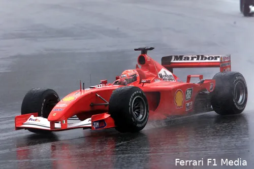 michael schumacher ferrari brazilie 2001