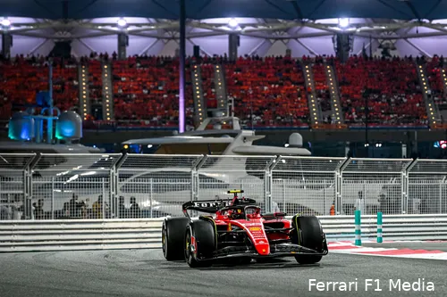 ferrari abu dhabi zondag 2023