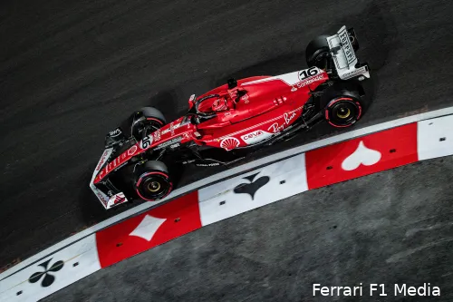 leclerc lasvegas sf 23 ferrari