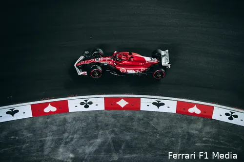 leclerc lasvegas sf 23 ferrari