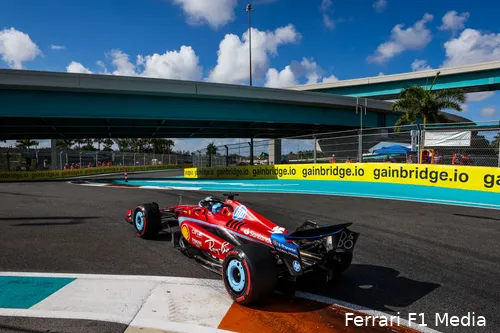 charles leclerc 16 ferrari sf 24 miami livery 2