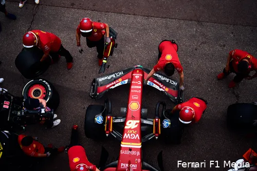 <i>Charles Leclerc is de favoriet voor poleposition.</i>