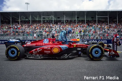 charles leclerc miami 2024 ferrari