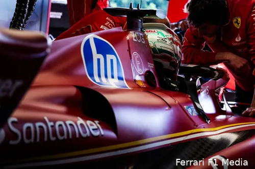 <i>Charles Leclerc was de snelste man van de dag.</i>