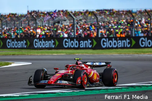 <i>Ferrari begint sterk aan het weekend.</i>