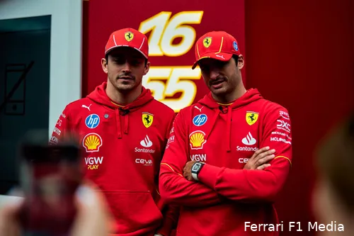 charles leclerc carlos sainz ferrari groot brittannie vrijdag 2024 4