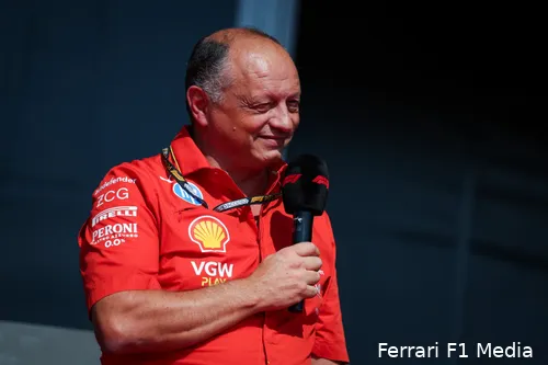 Vasseur leeft optimistisch toe naar de Grand Prix van Italië.