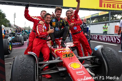 charles leclerc monza zondag 8