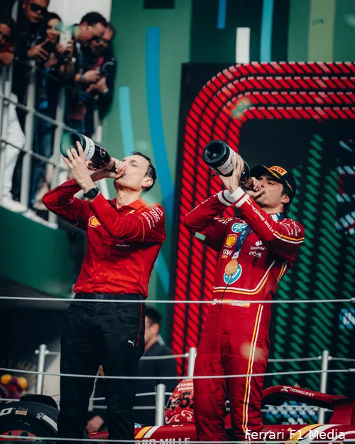 carlos sainz mexico 2024 ferrari racedag zege riccardo adami