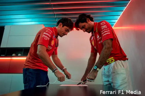 carlos sainz charles leclerc ferrari mediadag brazilie 2024