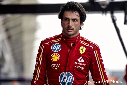 carlos sainz ferrari brazilie 2024 zondag