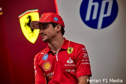 charles leclerc mediadag brazilie donderdag ferrari 2024